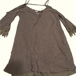 Dress olive color size M